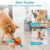 Dog Tumbler Toys, Interactive Dog Puzzle Toys for Small Medium Large Dogs, Leaky Dog Toys, Multifunctional Dog Frisbee Toys for Training